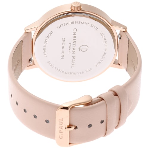 Christian Paul LUXE COLLECTION SW-07 Pink Watch