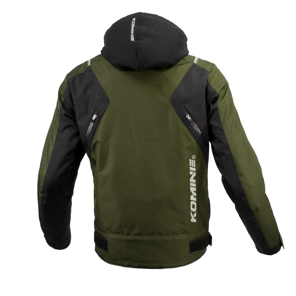 Motorcycle Jacket Protective Winter Jacket Olive XL [Komine] JK-5961