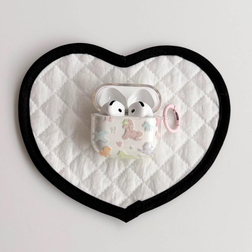 Soft Cute Girl Fresh Color Unicorn for Airpods4 Apple Earphone Protective Case Pro 3rd Generation Wireless Bluetooth Earphone Cover AirPods 3