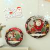 Creative Christmas Welcome Door Pendant Retro Santa Claus Snowman Decoration  Home