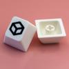 4/9Pcs 3D Printed Keycaps Game Controller Skull Round Triangle Square Symbols Universal Mechanical Keyboards Keycaps Replacement Computer Accessories