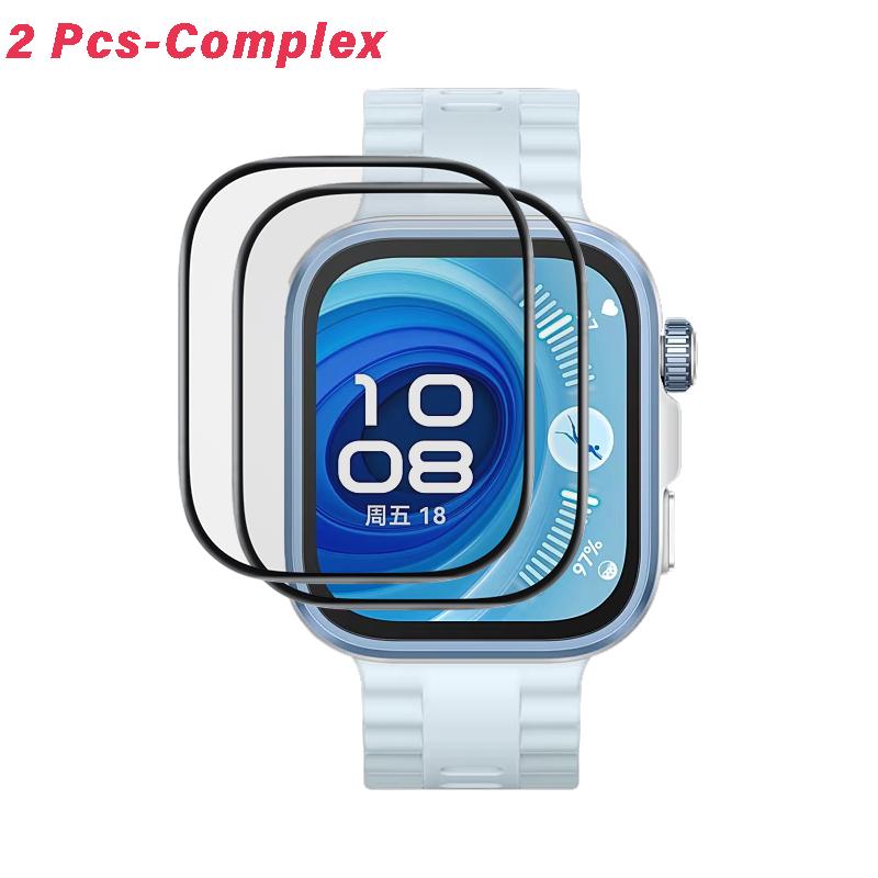 1/2 PCS Screen Protector for Huawei Watch Fit 4 film Anti-Scratch Tempered glass Protective TPU Soft for Huawei Watch Fit 4 pro