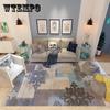 Íránský perský koberec Obývací pokoj v evropském stylu Sofa Table Pad Domácí Ložnice Full Shop Room