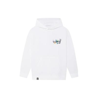 Li Ning Sweatshirts Unisex White Hooded Moderate Regular AWDSE73-2