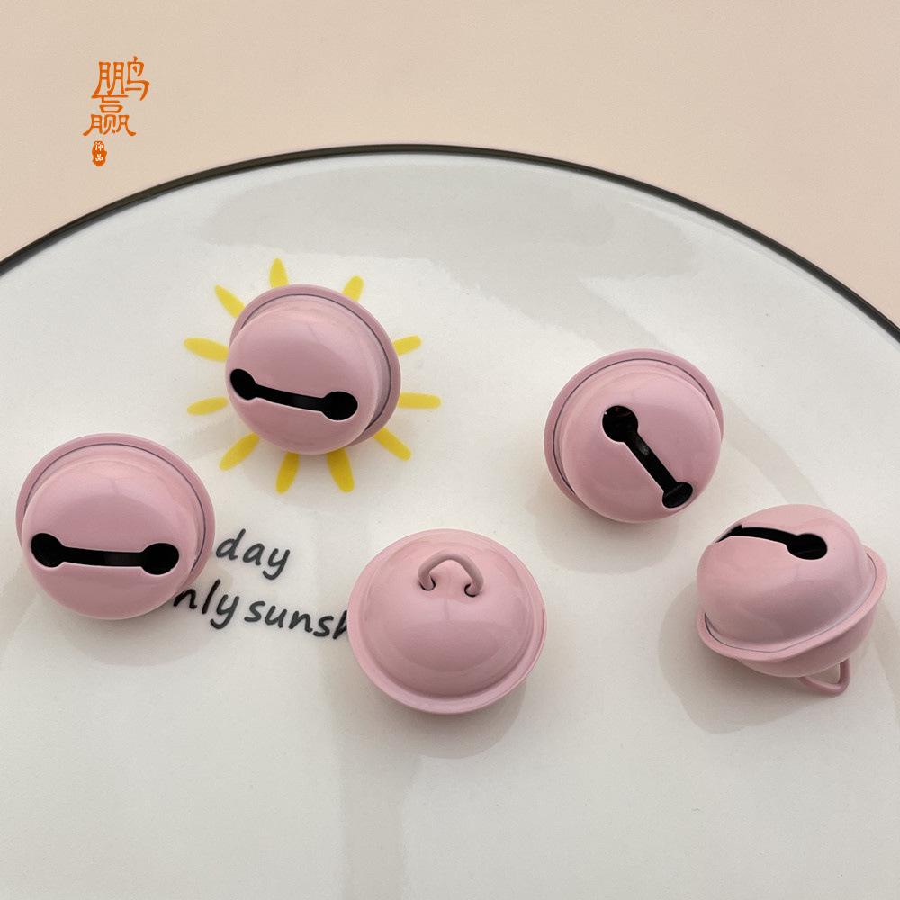 22mm Multicolor Bell Pendant Charm for DIY Keychain or Christmas Tree