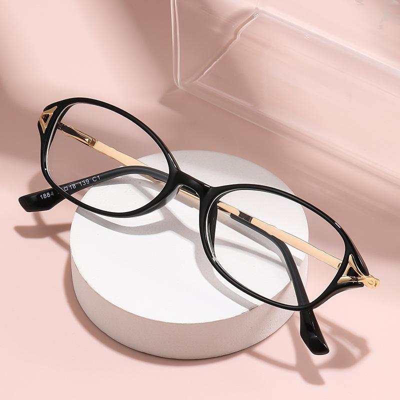 TR90 Blaulichtfilter Lesebrille Mit Diamantverzierung Modisch Und Elegant Für Damen 1884