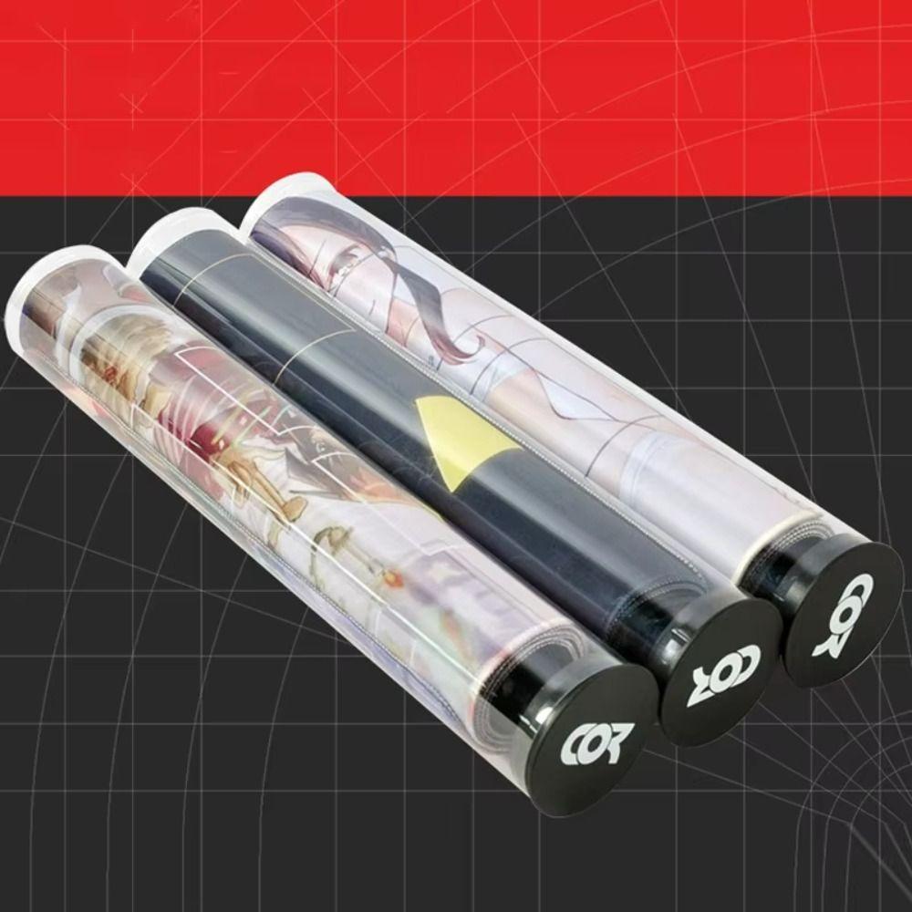 Protective Case Games Pad Canister Transparent GameMat Protecter  Trading Card