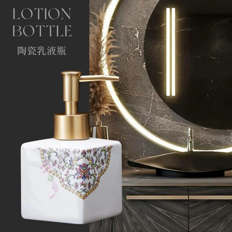 Hotel Hand Sanitizer Bottles Bathroom Shower Gel Shampoo Empty Bottl High-value Laundry Detergent Bottl Portable Soap Dispensers