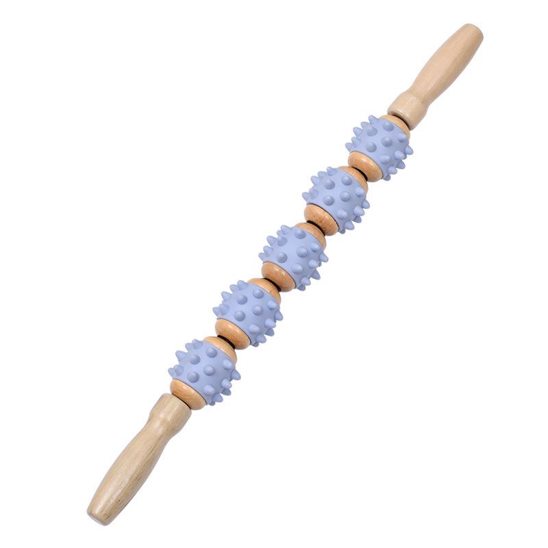 Wolf Tooth Wooden Back and Abdominal Massager Roller