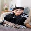 3DMale celebrity J-Jung Kook τυπωμένη κουβέρτα καναπέ σαλονιού κουβέρτα κρεβατοκάμαρας διακόσμηση κουβέρτα φανέλα απαλή ζεστασιά προσαρμόσιμη