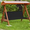 Elegante Oxford-Gewebe Wasserdichte Schaukelstuhl-Abdeckung für Gärten Größe 138cm x 50cm