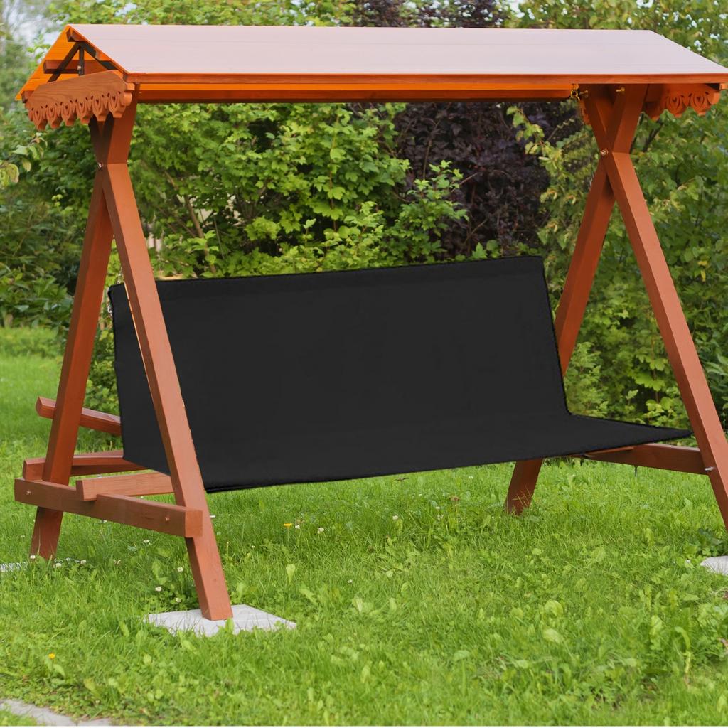 Sleek Oxford Fabric Waterproof Swing Chair Cover for Gardens Size 138cm X 50cm