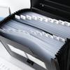 26-lagige Handheld-Akkordeon-Tasche für Highschool-Schüler - Großes Fassungsvermögen, mehrschichtige, klassifizierte Aktenmappe