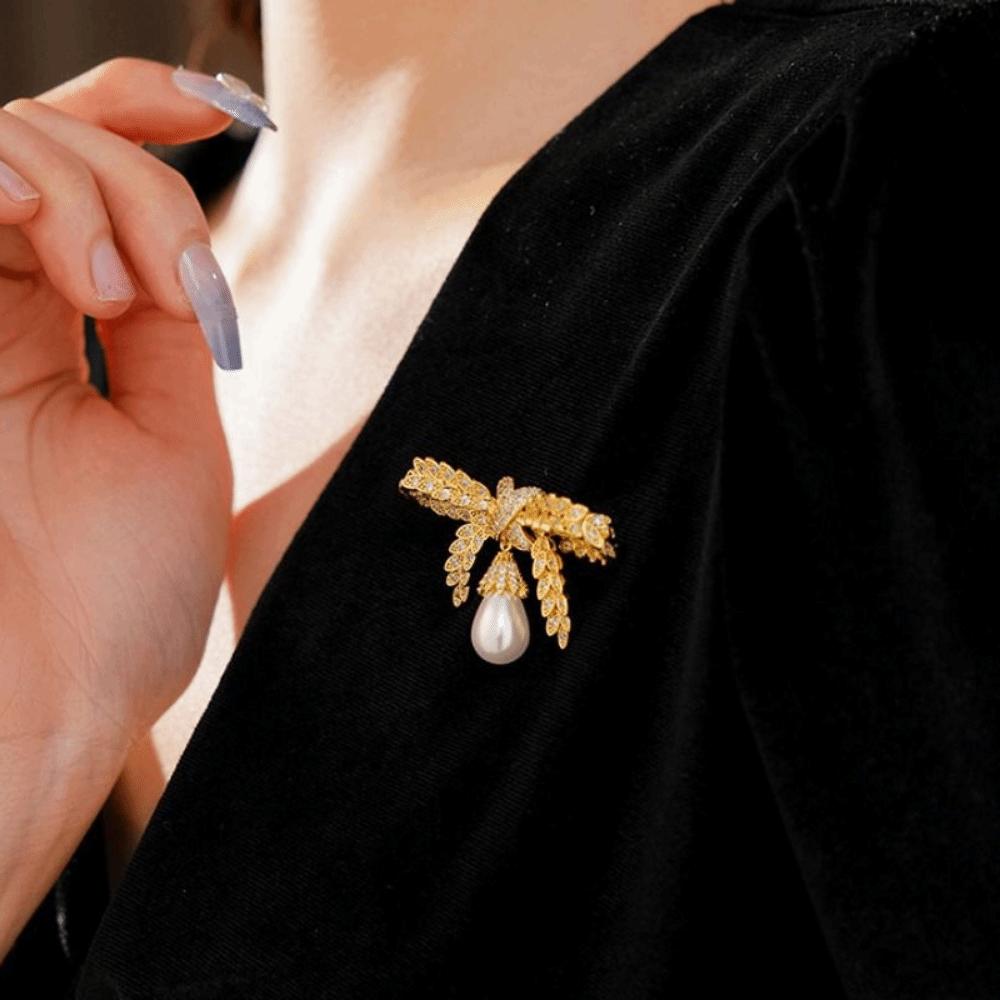 Full Rhinestone Rhinestone Butterfly Brooch Badge Rhinestone Brooch Suit Collar Pin  Daily