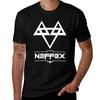 Neffex Both Logos White TShirt Soft Durable Cotton TShirt