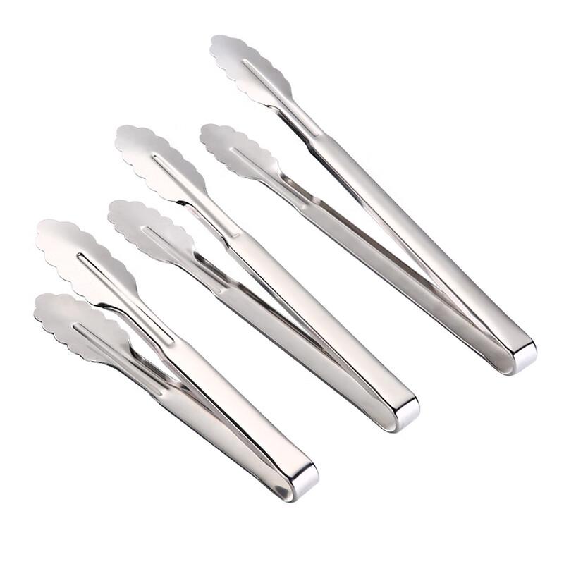 ZhiZhou Stainless Steel Buffet Food Tongs Set