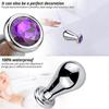 RUNYU Large Anal Plug Metal Lighting Modeling Butt Plug Women Men Anal Expansion Couple Adule Sex Toy 18+