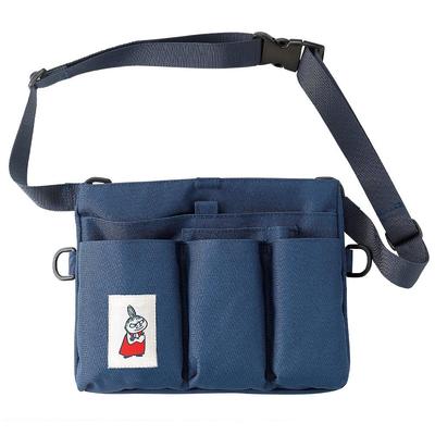 Moomin Waist Pouch Organizer Bag for Medical and Nurse Supplies 2-Way Nursing, Navy, 109422A,