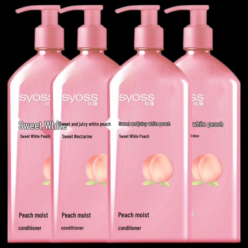 Syoss Peach Blossom Moisturizing Conditioner 4-Pack