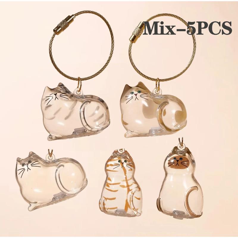 Pet Hair Keepsake Box Memorial Bottle for Cat Fur Storage Container for DIY Decoration Gift for Pet Lovers Home Display