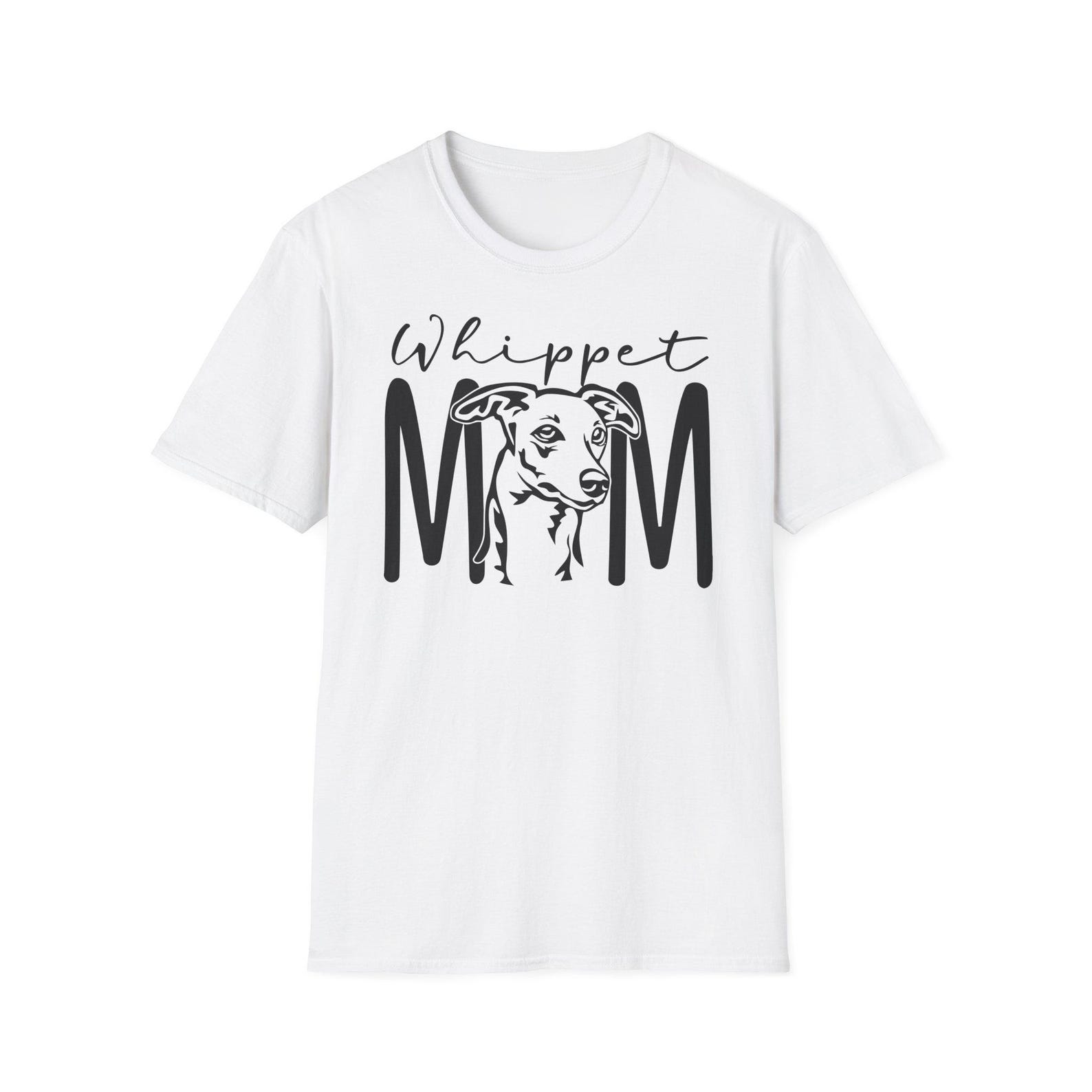 Whippet Mom Shirt | Sighthound Dog TShirt | Dog Mama | Custom Personalized Tee | Gift For Dog Lovers T Shirt XL