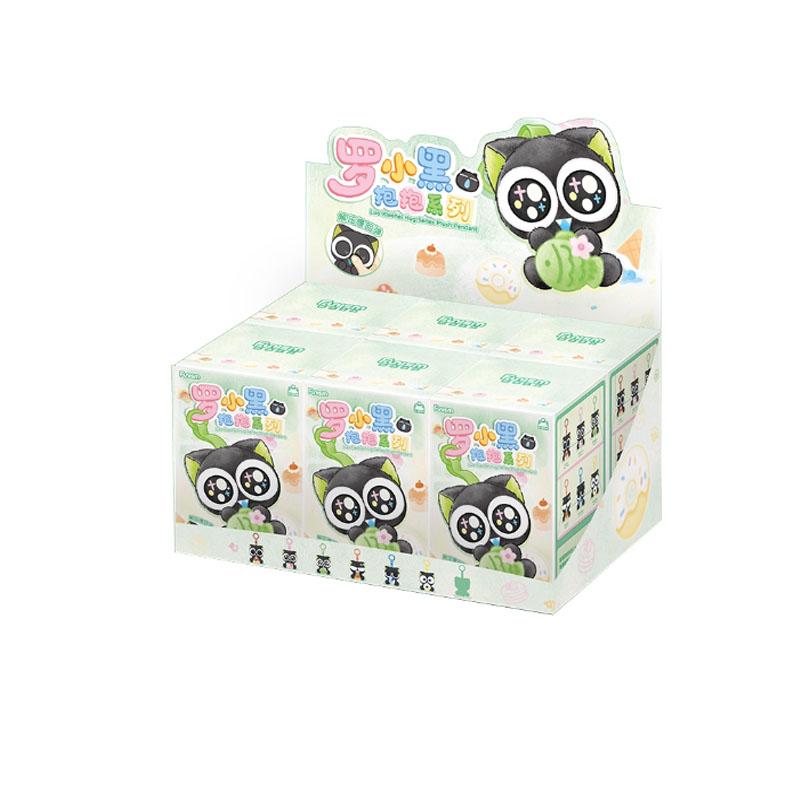 Luo Xiaohei Hug Series Blind Box Plush Pendant Backpack Charm Desktop Ornament Anime Cartoon Figure Toys Plush Mystery Box Lovely Gifts