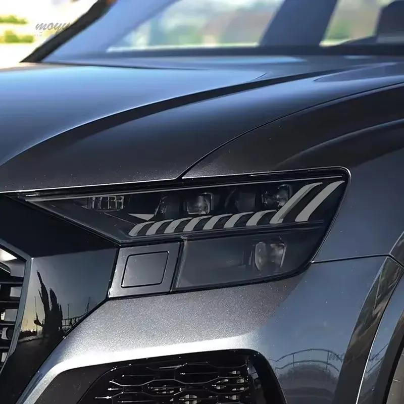 2Pcs Pre-Cut for Chery TIGGO 8 L 2025-2026 Car Clear PPF TPU Sticker Transparent Black Headlight Protective Film Accessories