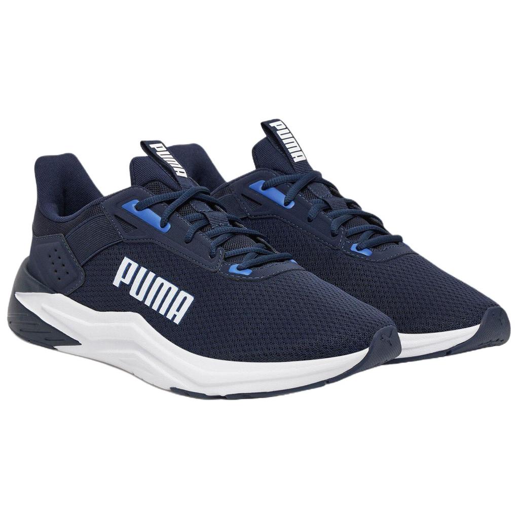 Puma Ftr Wave Soft Comfortable Non-Slip Wear-Resistant Low-Top Casual Running Shoes Men Sneaker Navy-Blue 311095-05
