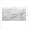 Marble Texture Gaming Mouse Pad and Keyboard Pad 120X60 Cm
