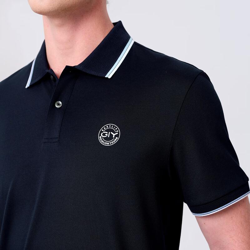 Goldlion Men's Short Sleeve Casual Polo T-shirt TSF0046-PT052