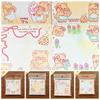 Cute Cartoon Animal Decorative Sticker Original Message Paper Butter Bear Sticky Note  Notebook