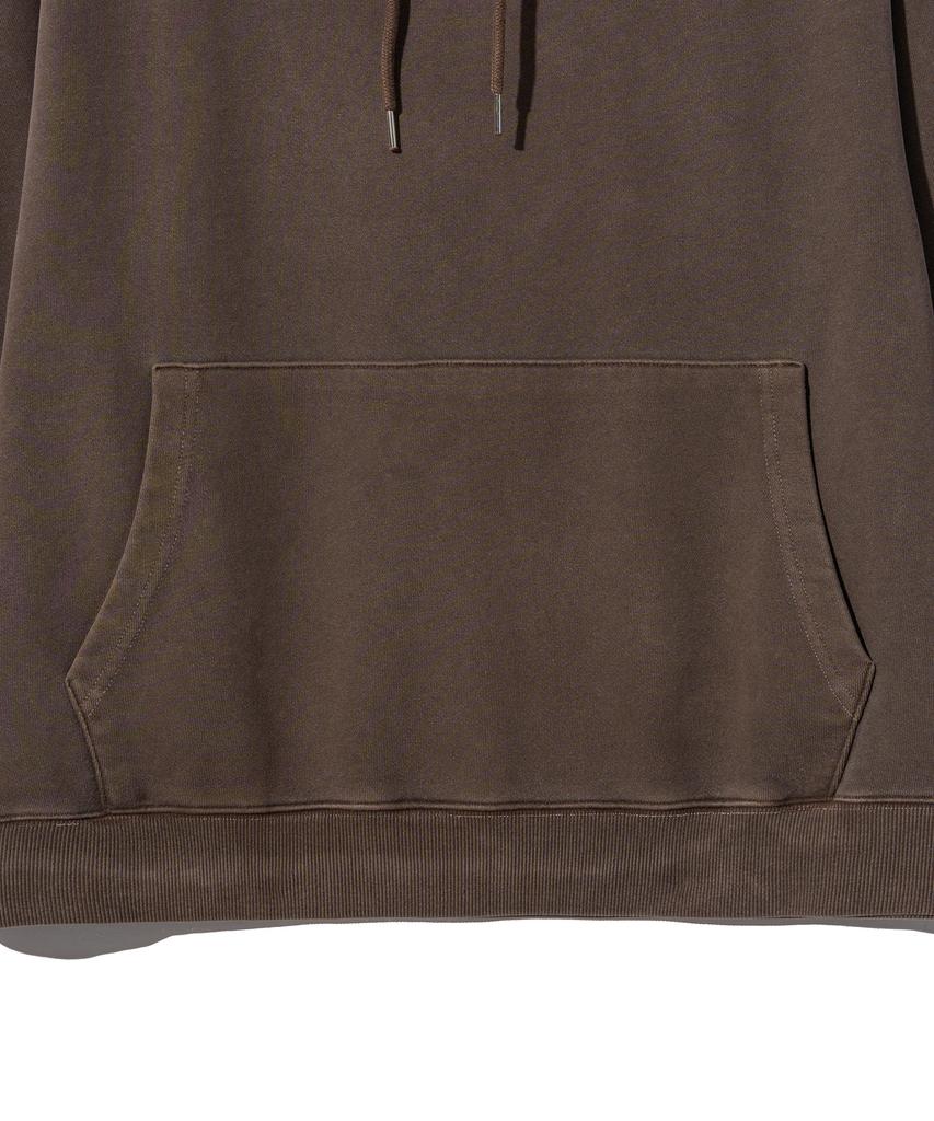 GAKKAI UNIONS Ethnic Sleeve Pigment Hoodie Brown