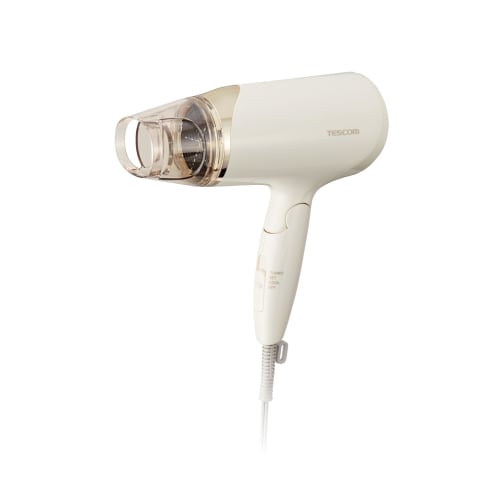 

Tescom Hair Dryer Negative Ion Foldable Cold/Hot Air Lightweight White TD260A-W