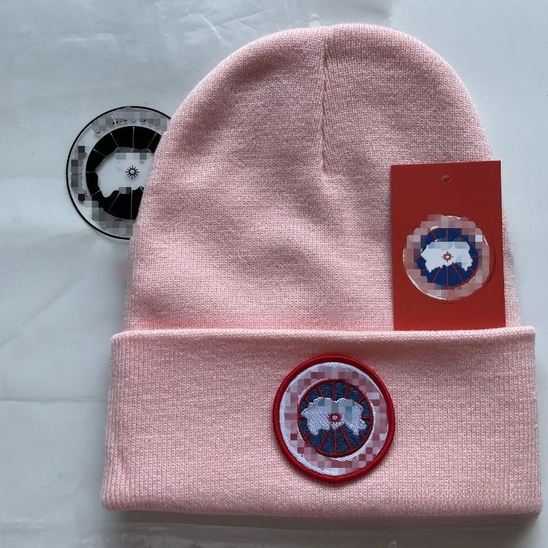 Knitted Hat Men Women Warm Winteracrylic Fiber Beanie With Embroidered Letters For Casual Outdoor