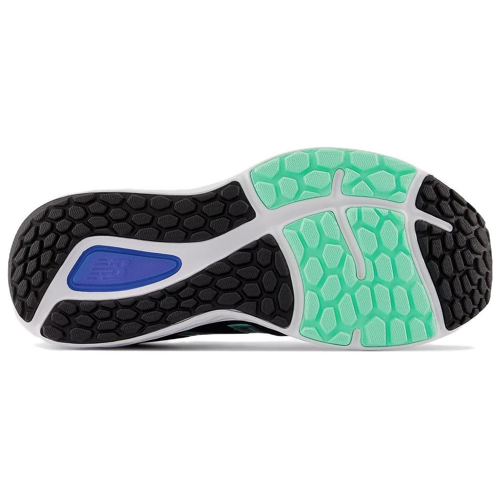 New Balance Fresh Foam 680v7 Retro Fabric Leather Low Top Running Shoes Women sneaker Black Blue W680BR7