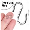 S Ornament Hooks for Hanging, 100 Pcs Mini S Hook for Crafts Metal Shaped Hanger Ornament for Jewelry Wire Hangers for DIY Jewelry Small S-Shaped