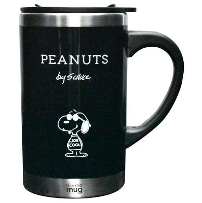 Onishi Ken Peanuts Slim Thermos Mug JOE COOL Black PH-2811