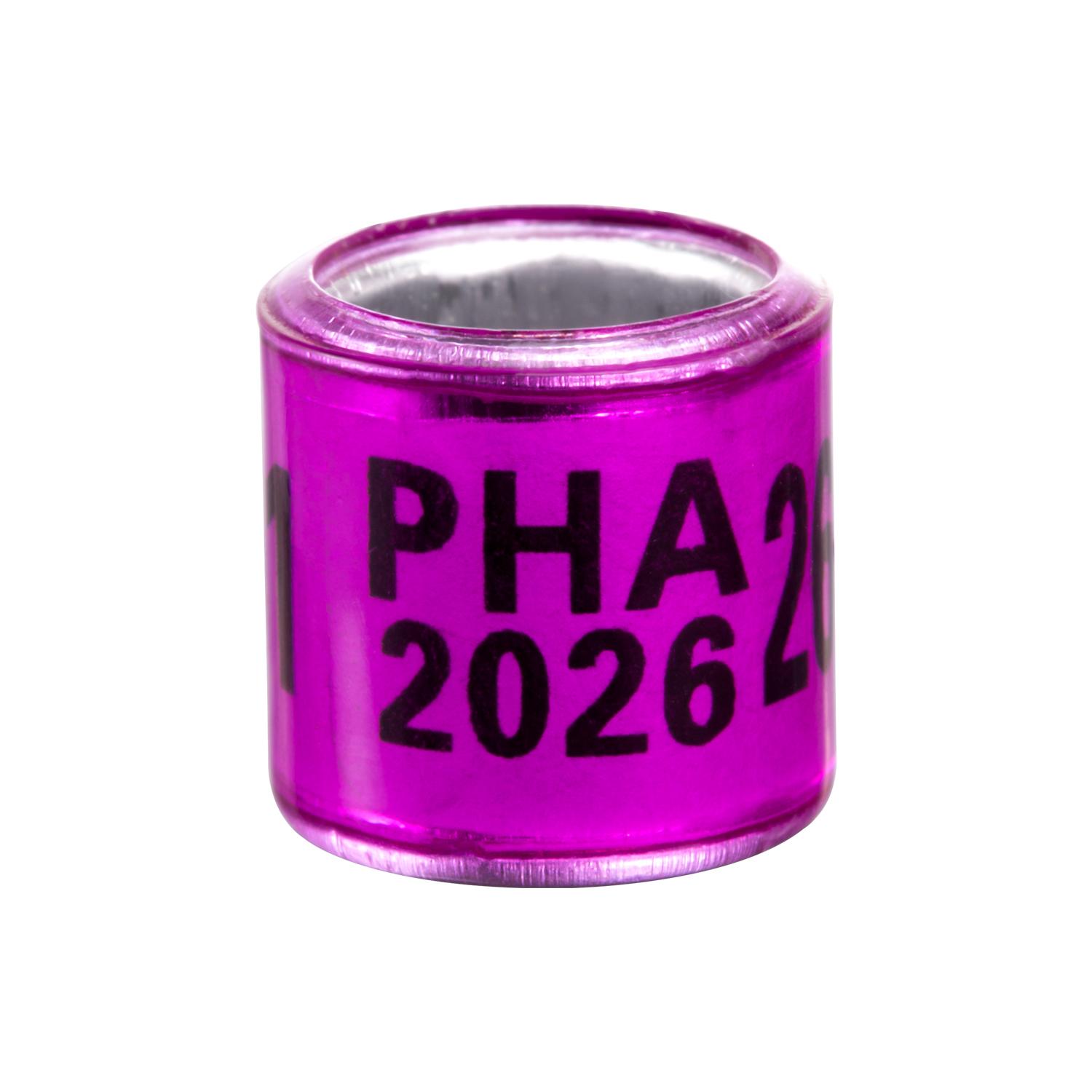 

PHA 2025/2026 Кільце для голуба Внутрішній діаметр 8 мм з номером Алюмінієво-пластикове кільце для лапи птиці Багатоколірні аксесуари для птахів 100 шт.