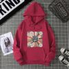 American hooded sweater women's autumn and winter Korean version fashion oversize loose coat women's clothing