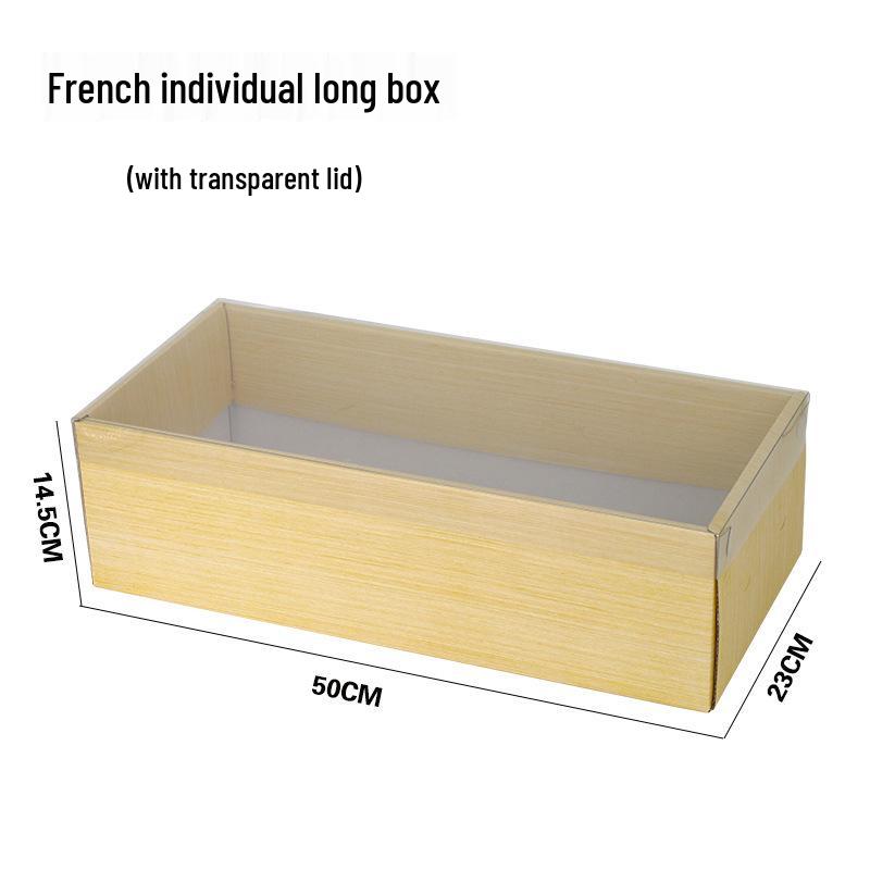 Ins Style Transparent Fruit & Flower Gift Box, 10 Jin Capacity, Leather Mixed Gift Box
