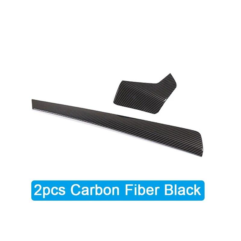 For BMW 3 Series G20 G28  2Pcs Car Center Console Left Right Dashboard Panel Cover ABS Decorative Stickers Auto Accessories