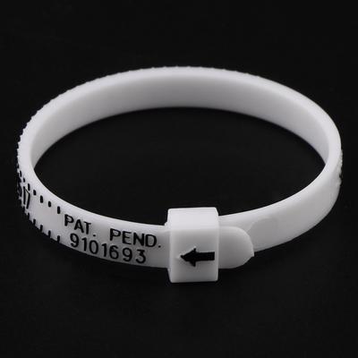 Kunststoff Finger Ring Band Gauge Sizer Schmuck Handgelenk Größe Messen Werkzeug US 117
