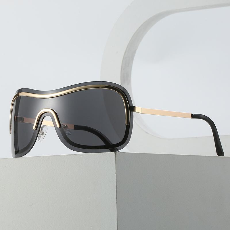 Vintage Metal Sunglasses Women For Men  Fashion Luxury Brand Designer Sun Glasses Trend Steampunk Shades Uv400