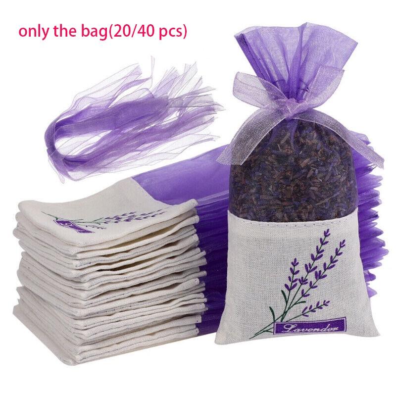 Elegant Lavender Fragrance Bag In Purple Floral Sachet Bag For Storage And Decoration