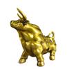 Brass Ornament Living Room Decoration Bullish Office Business Opening Gift Good Luck Bull Head Up