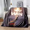 T1 Flannel Blanket Soft All-Season Throw, Design for Camping, Car Travel, Hiking Sofa, Bed, Office Perfect Gift for Parties