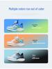 Boys' No-Tie Breathable Mesh Running Shoes, Non-Slip Spin Buckle, Fashionable Spring/Autumn Sports Shoes for Medium and Large Kids
