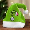 Plush Christmas Santa Hat for Holiday Party and Winter Festive Celebrations for Adults and Kids