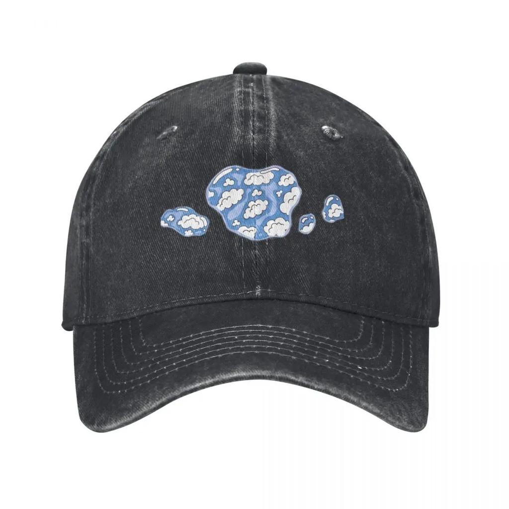 Puddle Clouds Baseball Cap Sunhat Dropshipping Anime Ball Cap Unisex Womens
