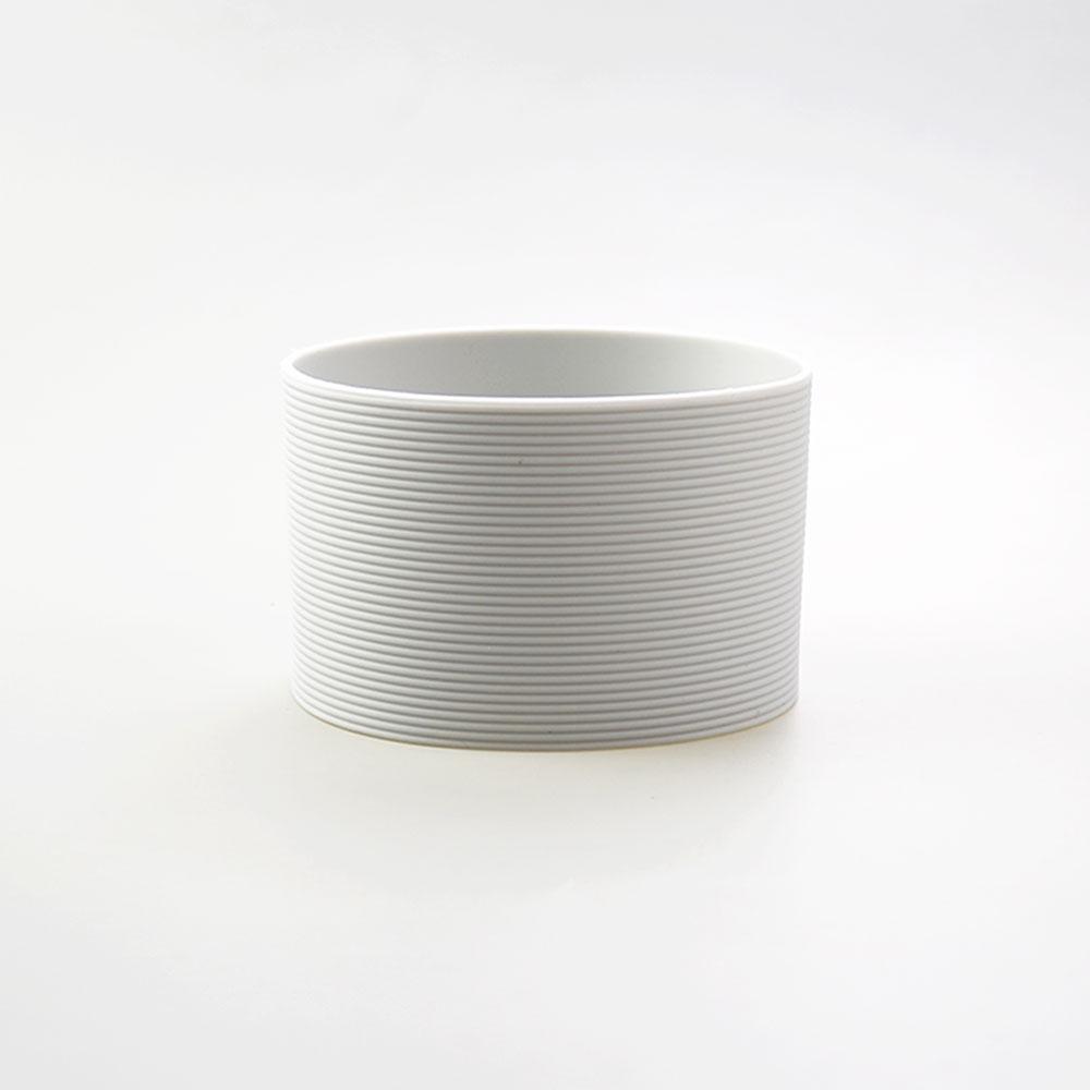 16 Colors 8.0CM Threaded Silicone Cup Cover 80MM Cup Sleeve Protective Cover Non-slip Heat Insulation Coffee Cup Cover